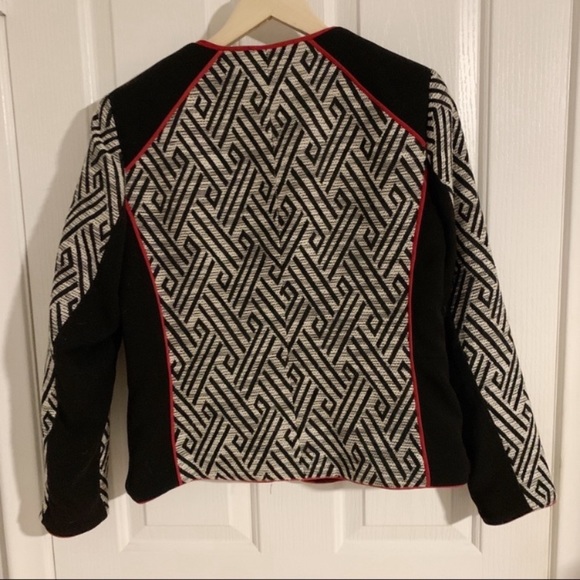 H&M black and white blazer/jacket - Picture 3 of 4